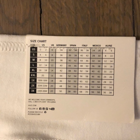 HUE NWT white jegging❤️❤️❤️🔥🔥🔥🔥❤️❤️ - Picture 9 of 12